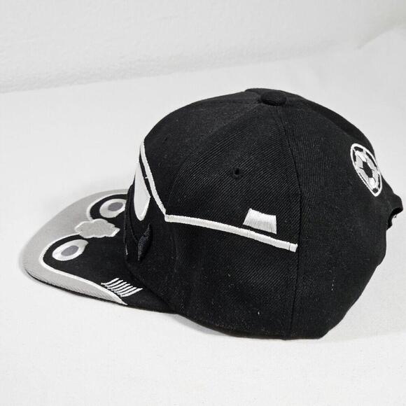 Star Wars Storm Trooper Vader Clone Black Snapback Hat - Picture 4 of 7